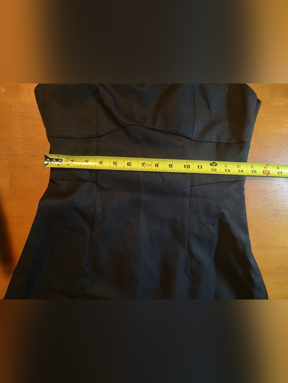 🏵️ Peppermayo Lulita Black Scoop Back Mini Dress NWT Size 6 - Picture 9 of 11